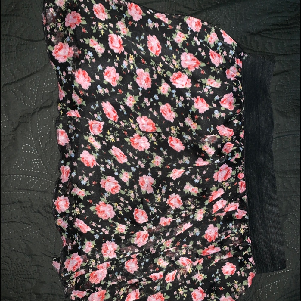 Flowery Skater skirt
